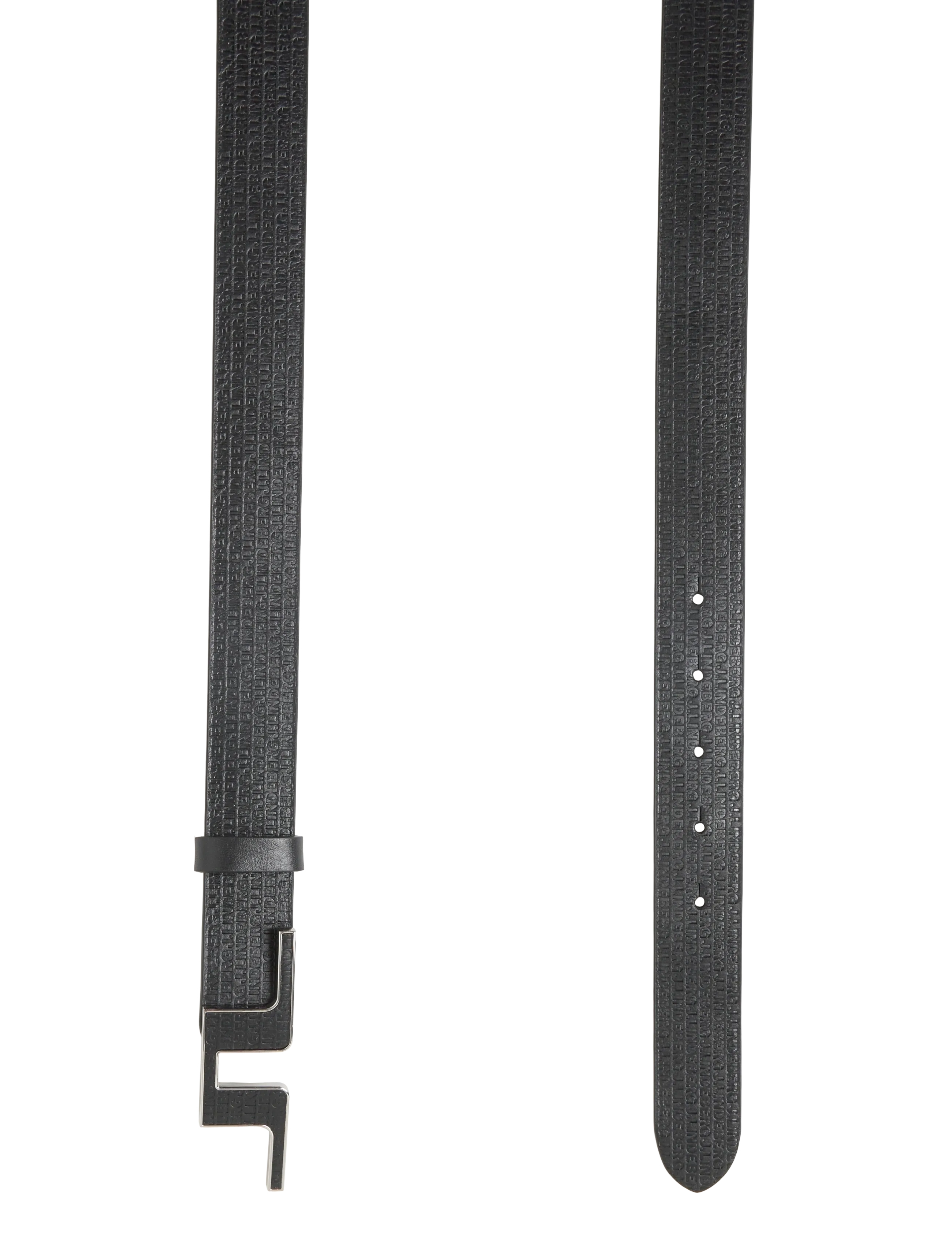 J. Lindeberg - Bridge Belt - sígild belti - black - 1