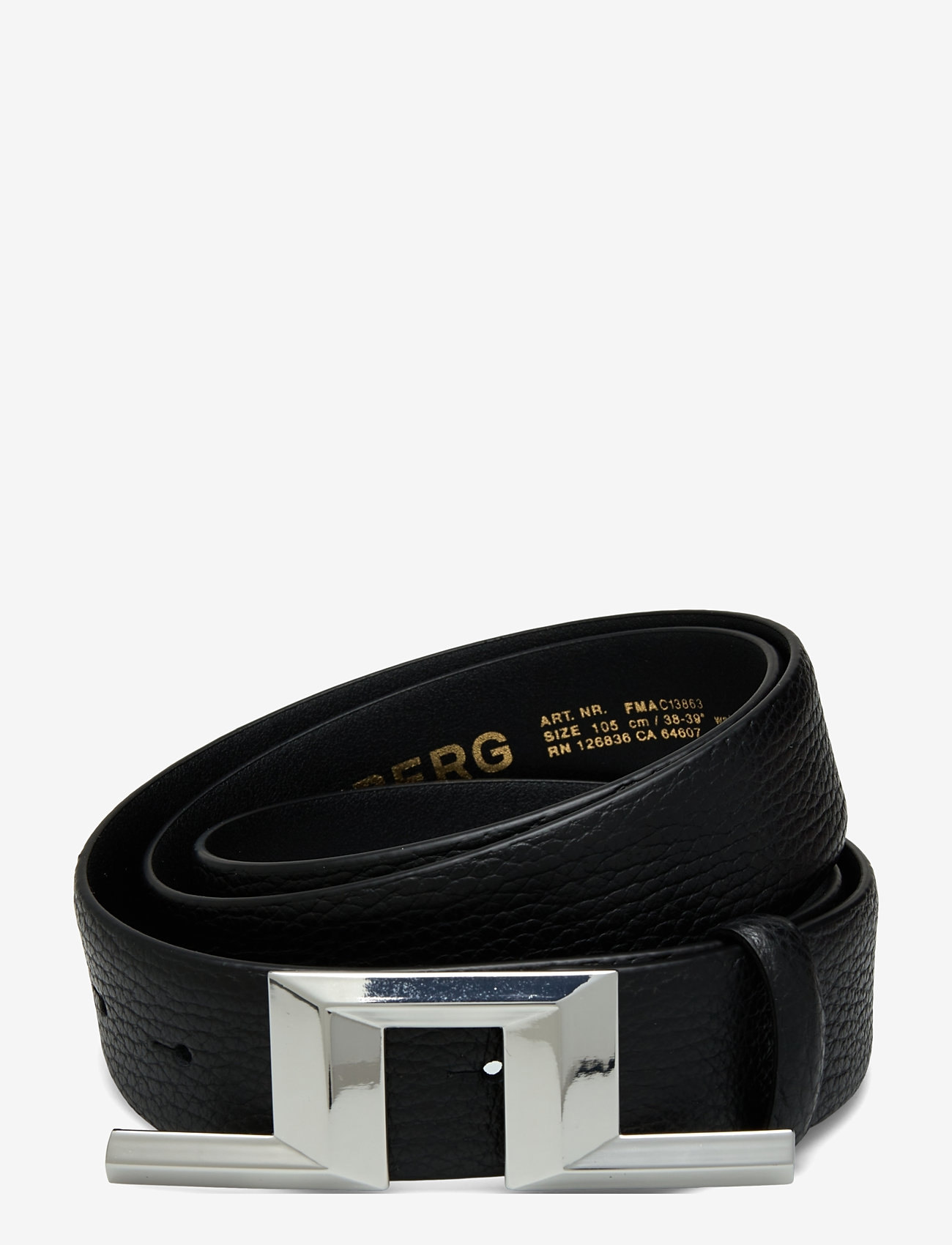 J. Lindeberg - Rider Belt - classic belts - black - 1