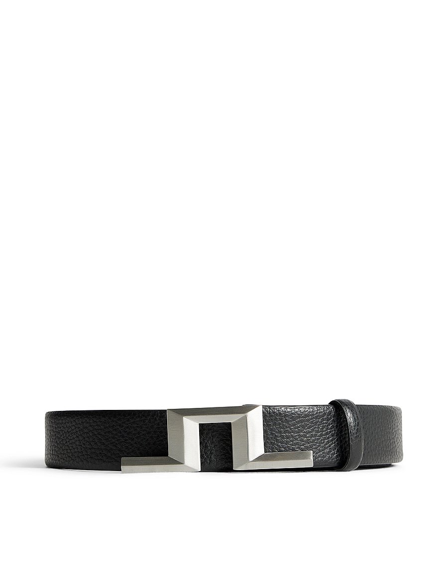 J. Lindeberg - Rider Belt - klassisch gürtel - black - 0
