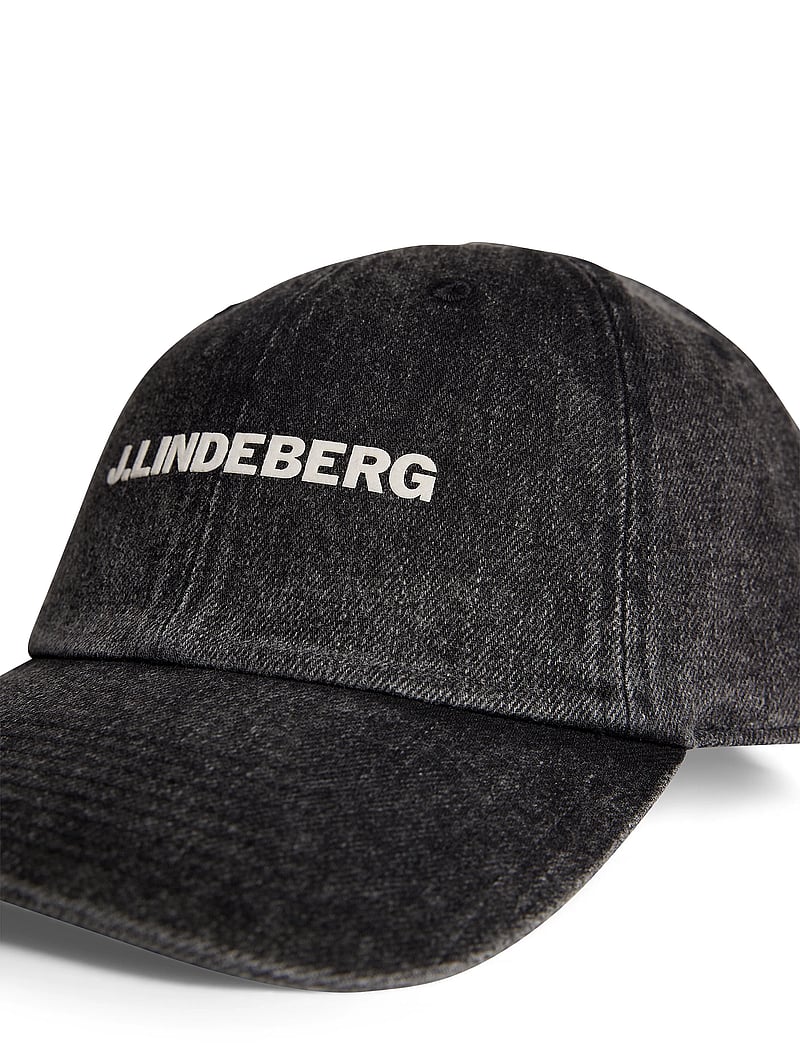J. Lindeberg - Pitstop Washed Cotton Cap - kappen - black - 5