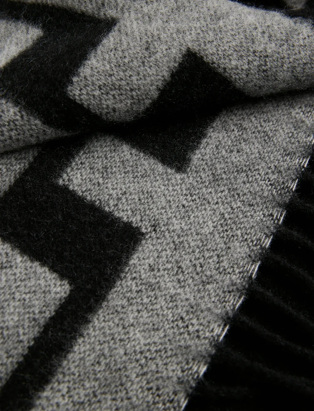J. Lindeberg - Champ Double Sided  Scarf - winter scarves - black - 1