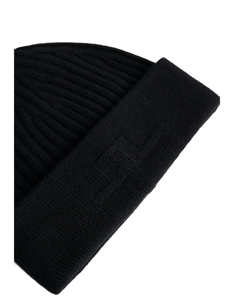 J. Lindeberg - Jive Wool Beanie - mössor & kepsar - black - 2