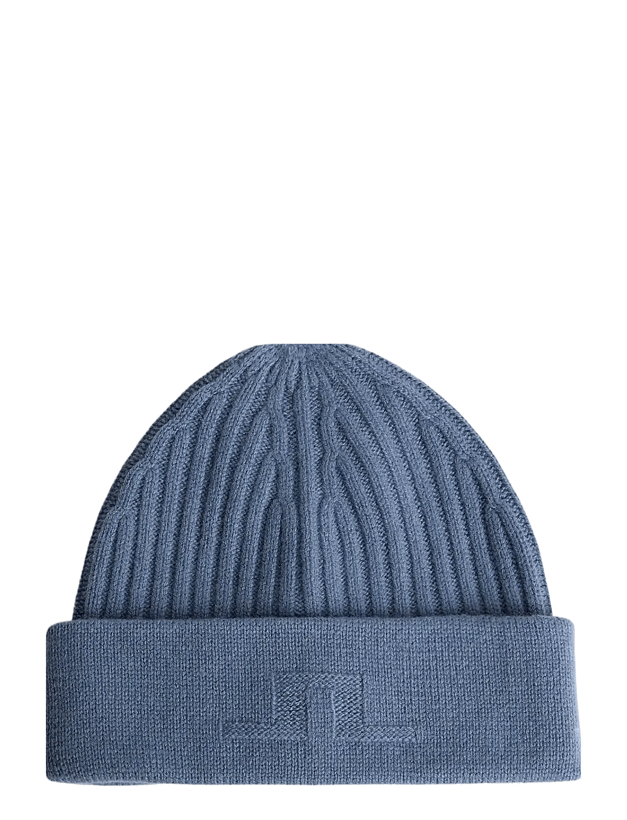 J. Lindeberg - Jive Wool Beanie - mützen - vintage indigo - 0