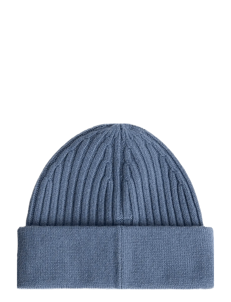 J. Lindeberg - Jive Wool Beanie - bonnets & casquettes - vintage indigo - 1
