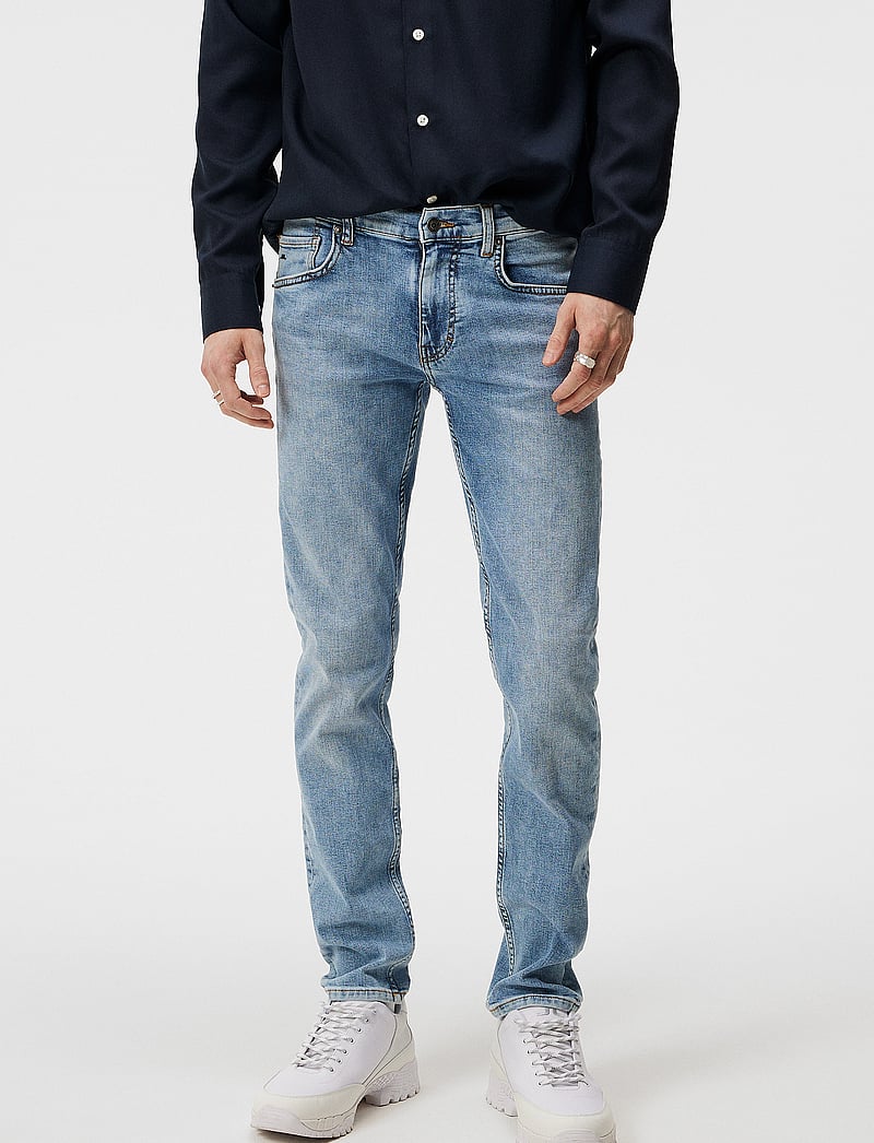 J. Lindeberg - Jay Active Light Indigo Jeans - slim fit jeans - light blue - 0