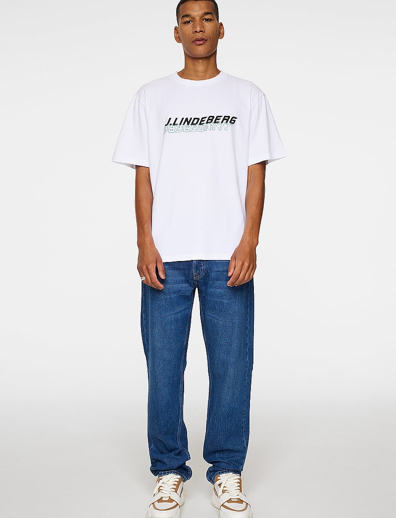 J. Lindeberg - Cody Drk Wash Regular Jeans - regular jeans - dark blue - 4