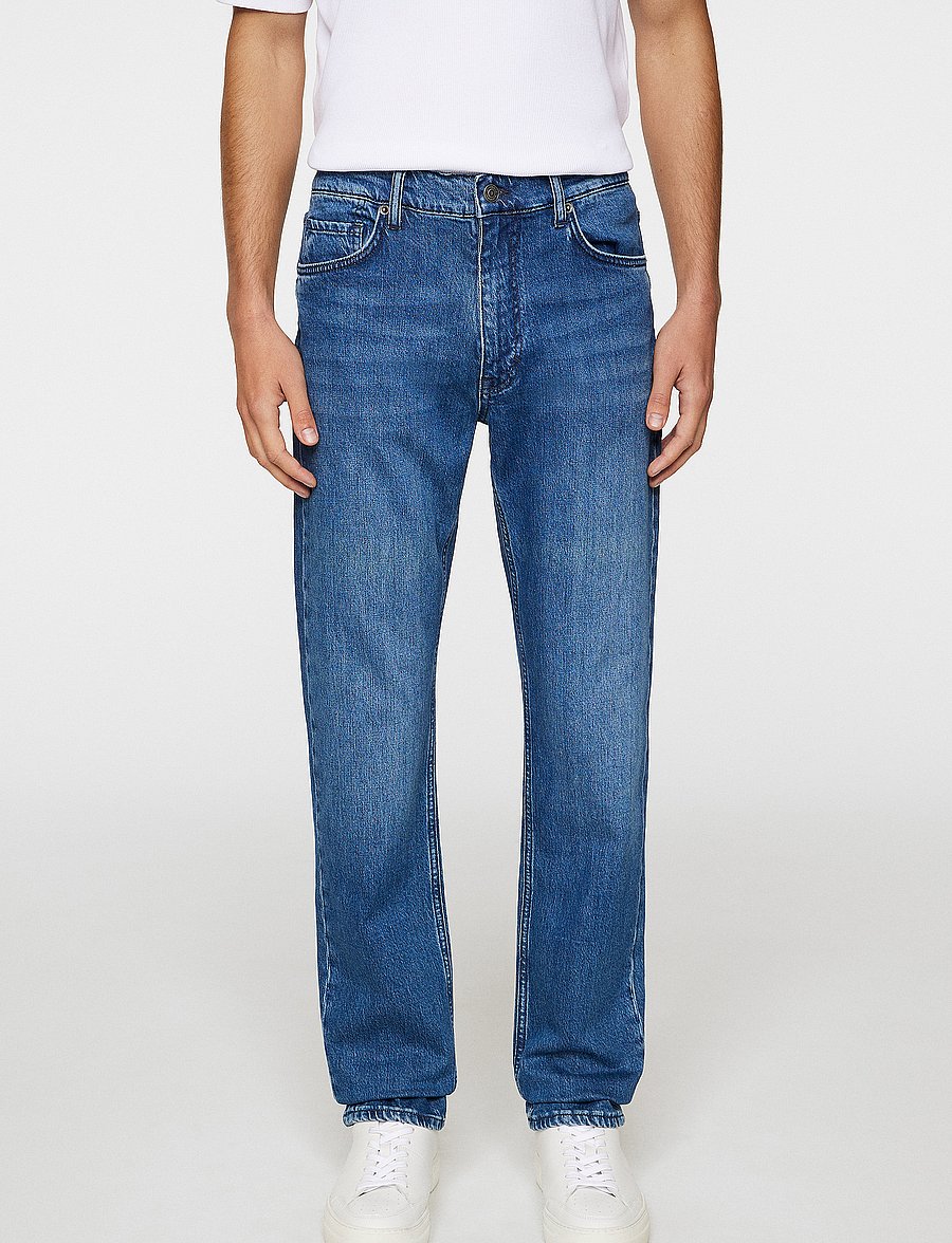 J. Lindeberg - Jax Mid Wash Slim Jeans - slim jeans - mid blue - 0