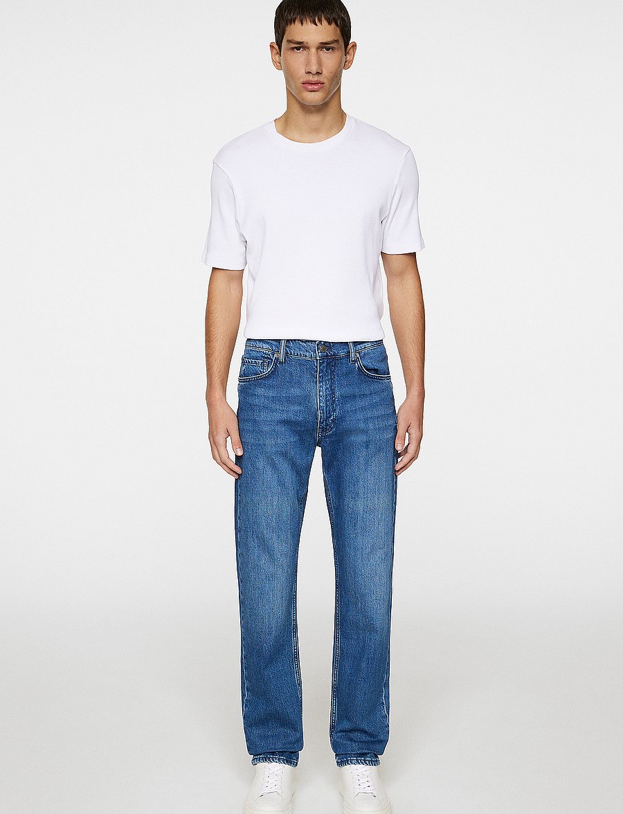J. Lindeberg - Jax Mid Wash Slim Jeans - slim jeans - mid blue - 4