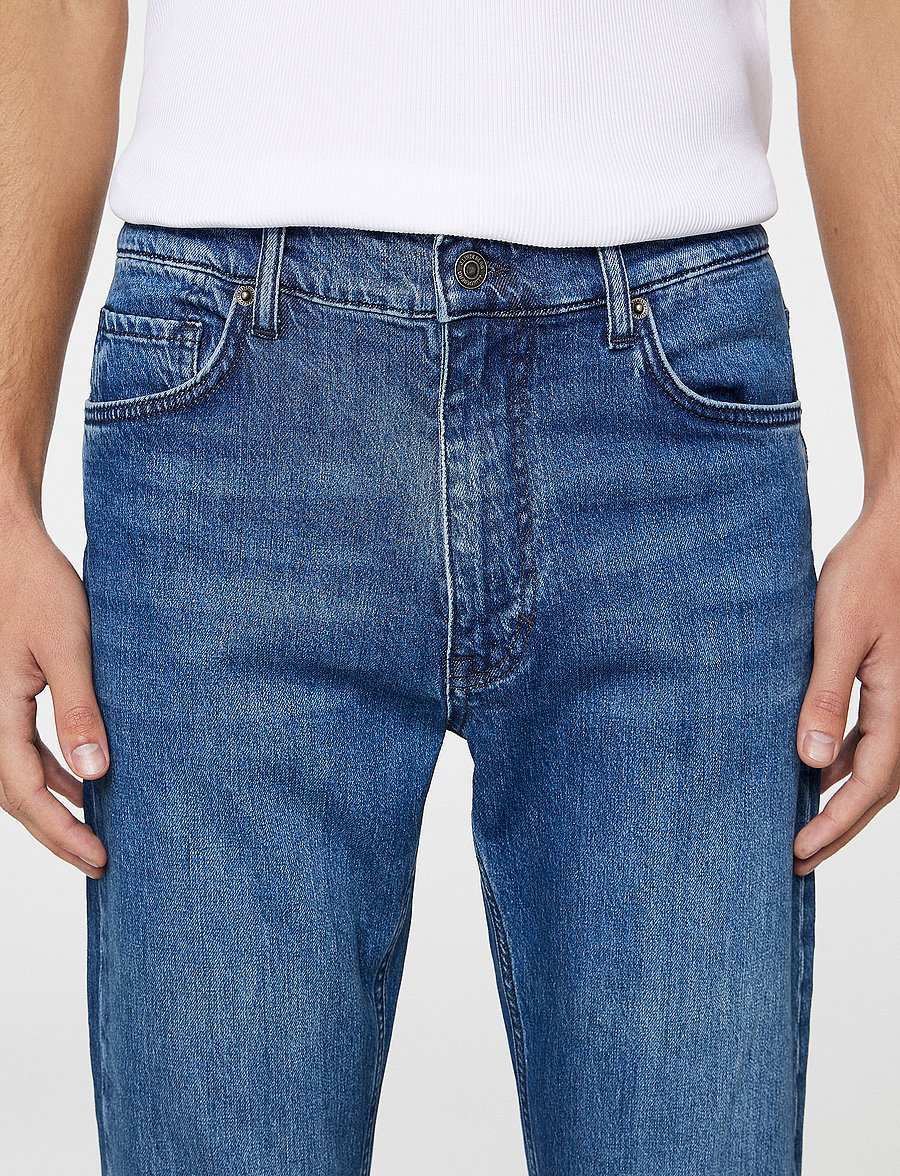 J. Lindeberg - Jax Mid Wash Slim Jeans - slim jeans - mid blue - 5