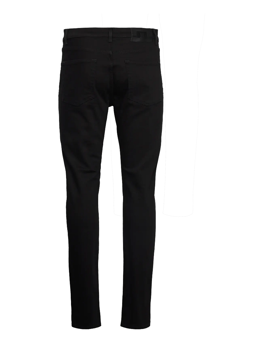 J. Lindeberg - Jax Stay Black Slim Jeans - kitsad teksad - black - 2