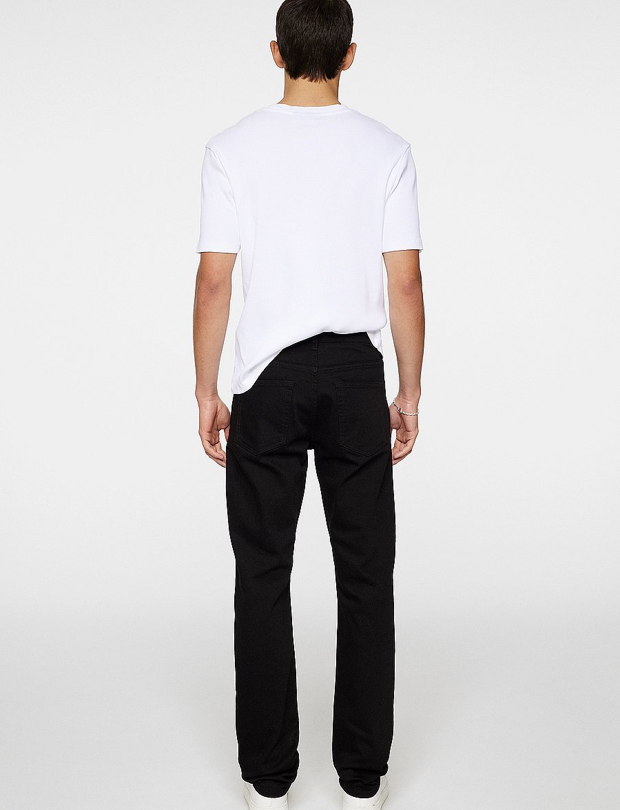 J. Lindeberg - Jax Stay Black Slim Jeans - kitsad teksad - black - 3
