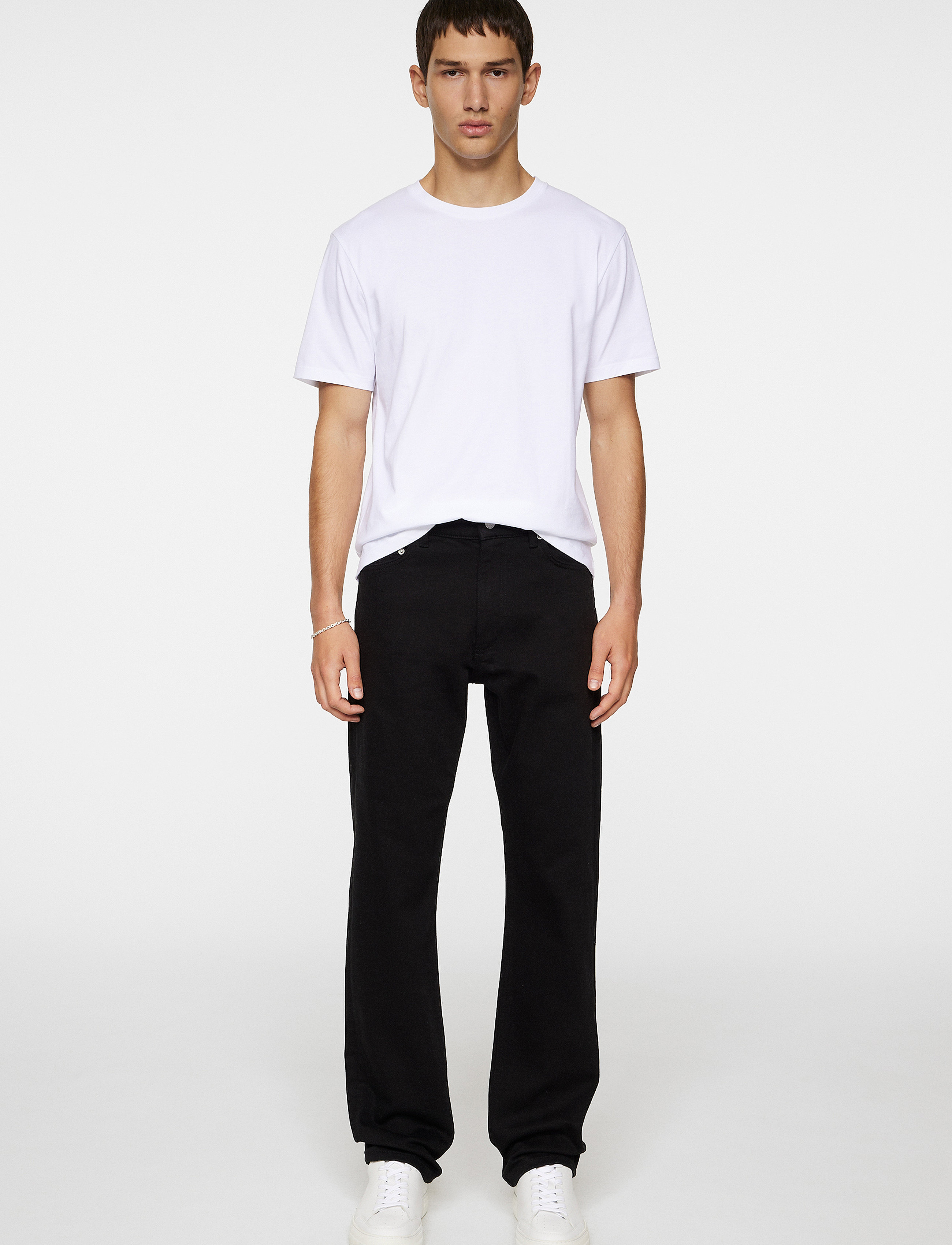 J. Lindeberg - Cody Stay Black Reg Jeans - regular jeans - black - 4