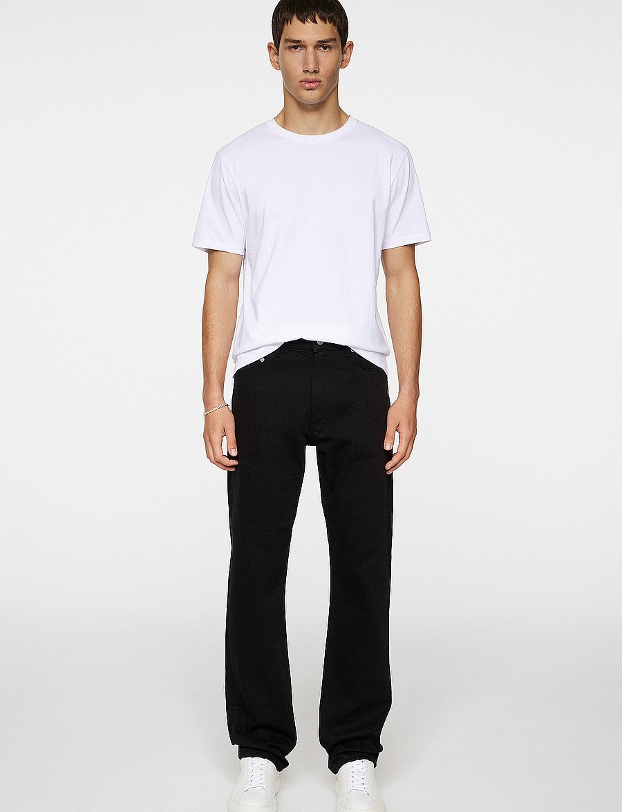 J. Lindeberg - Cody Stay Black Reg Jeans - regular jeans - black - 4