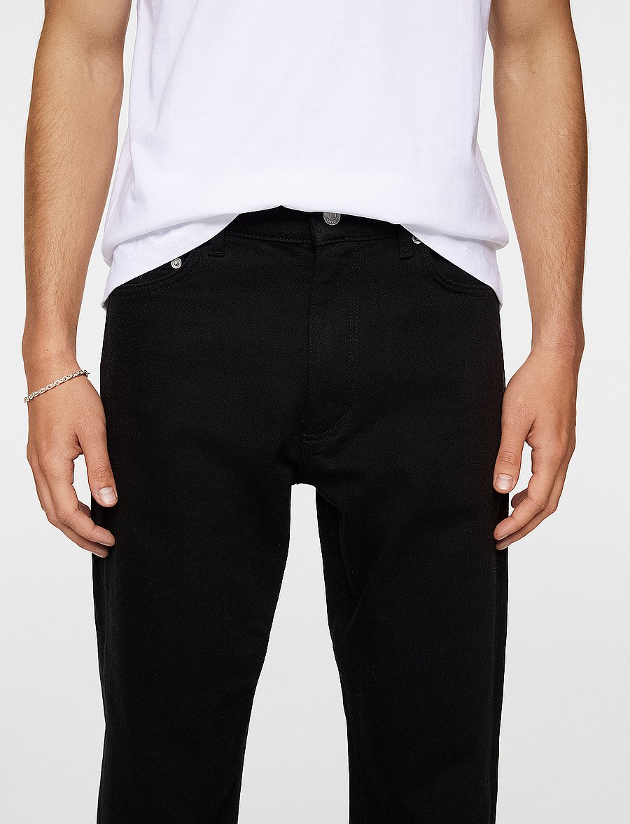 J. Lindeberg - Cody Stay Black Reg Jeans - regular jeans - black - 5