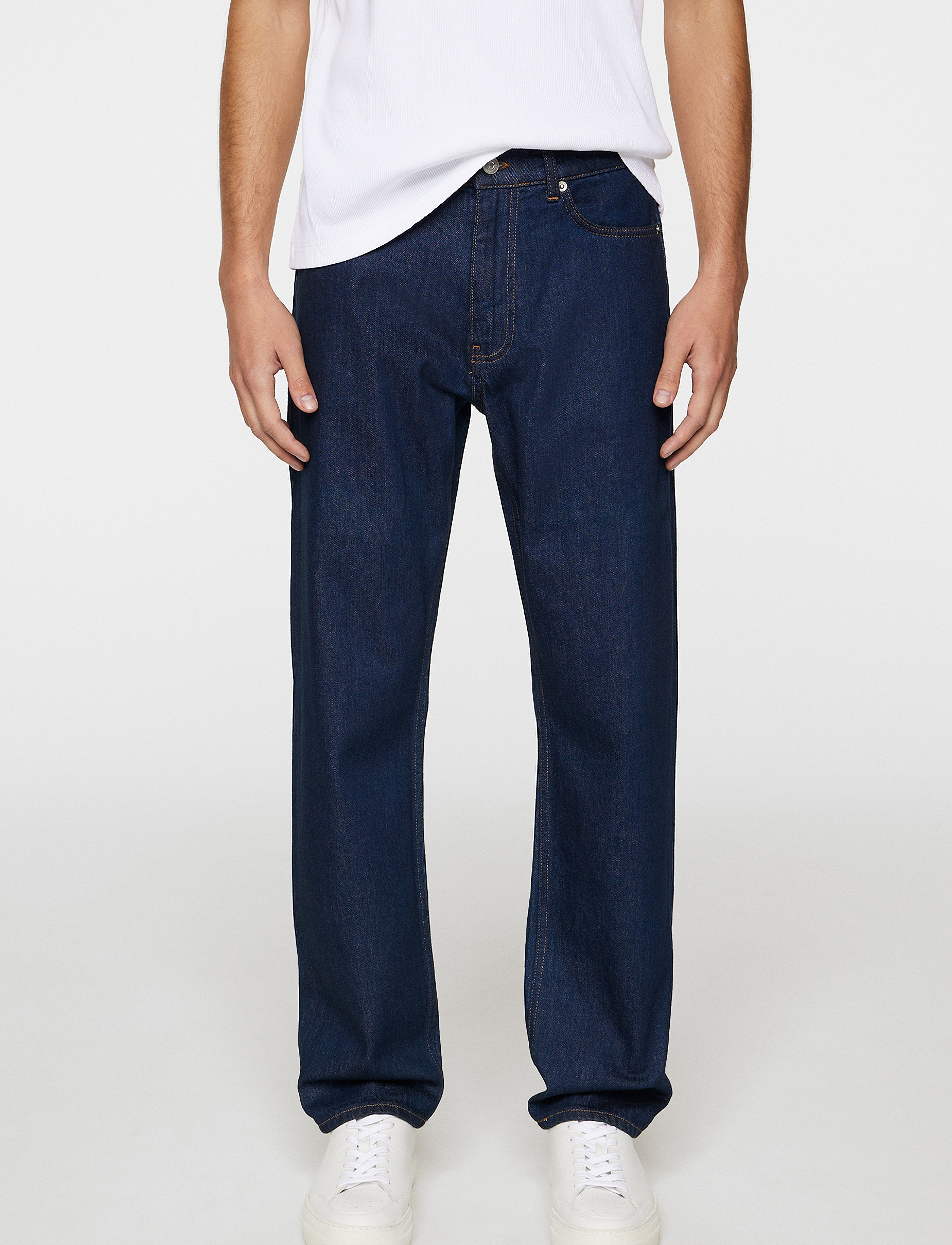 J. Lindeberg Cody Rinsed Reg Jeans, 32-32 x 32, Blue, Jeans > Almindelige, Herre