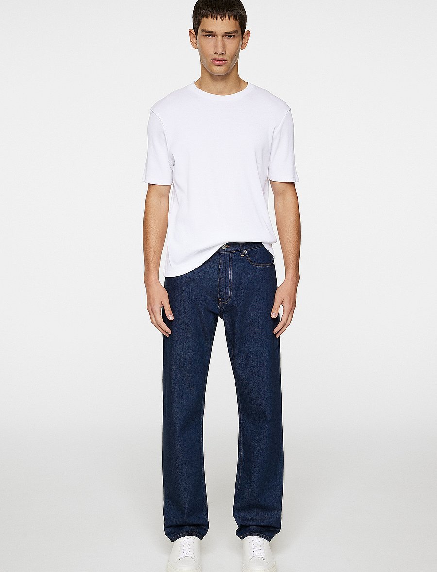 J. Lindeberg - Cody Rinsed Reg Jeans - regular jeans - dark blue - 4