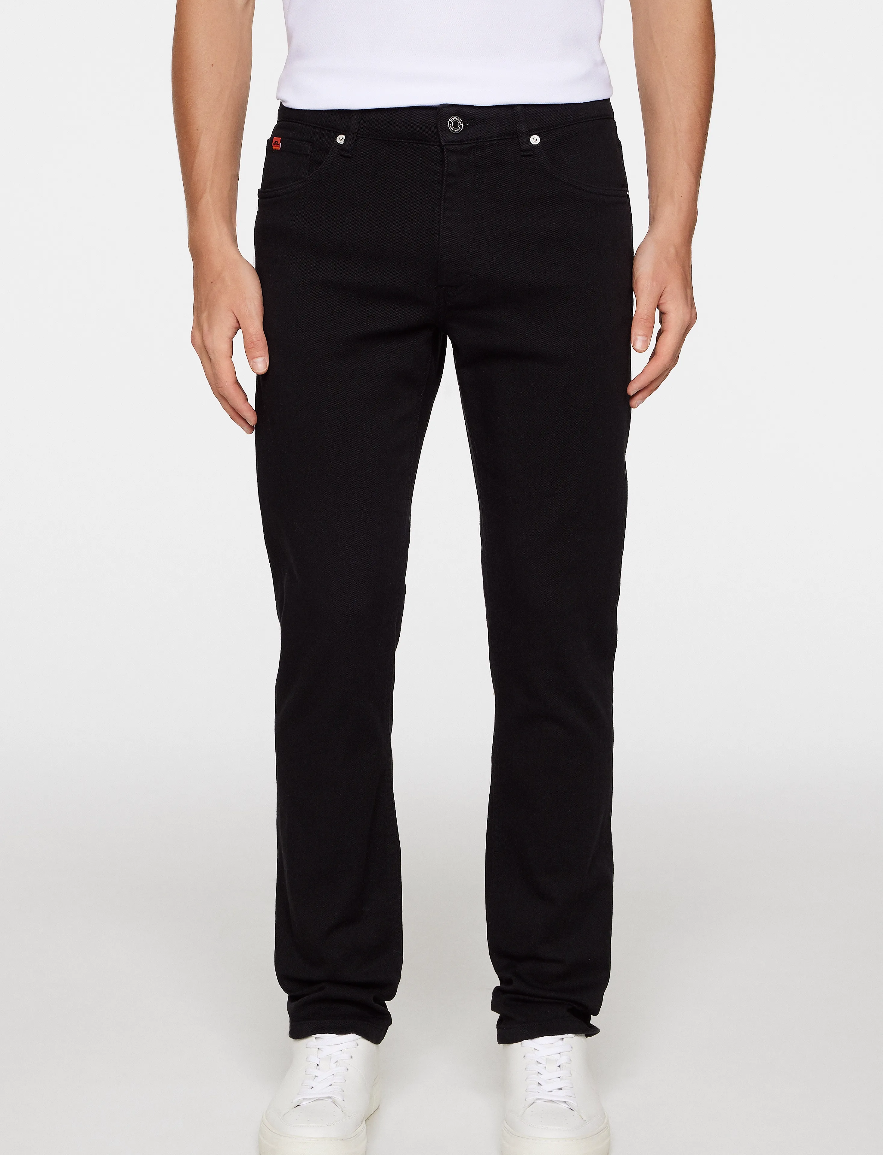 J. Lindeberg Jax LHT Slim Jeans - Teksad - BLACK / black