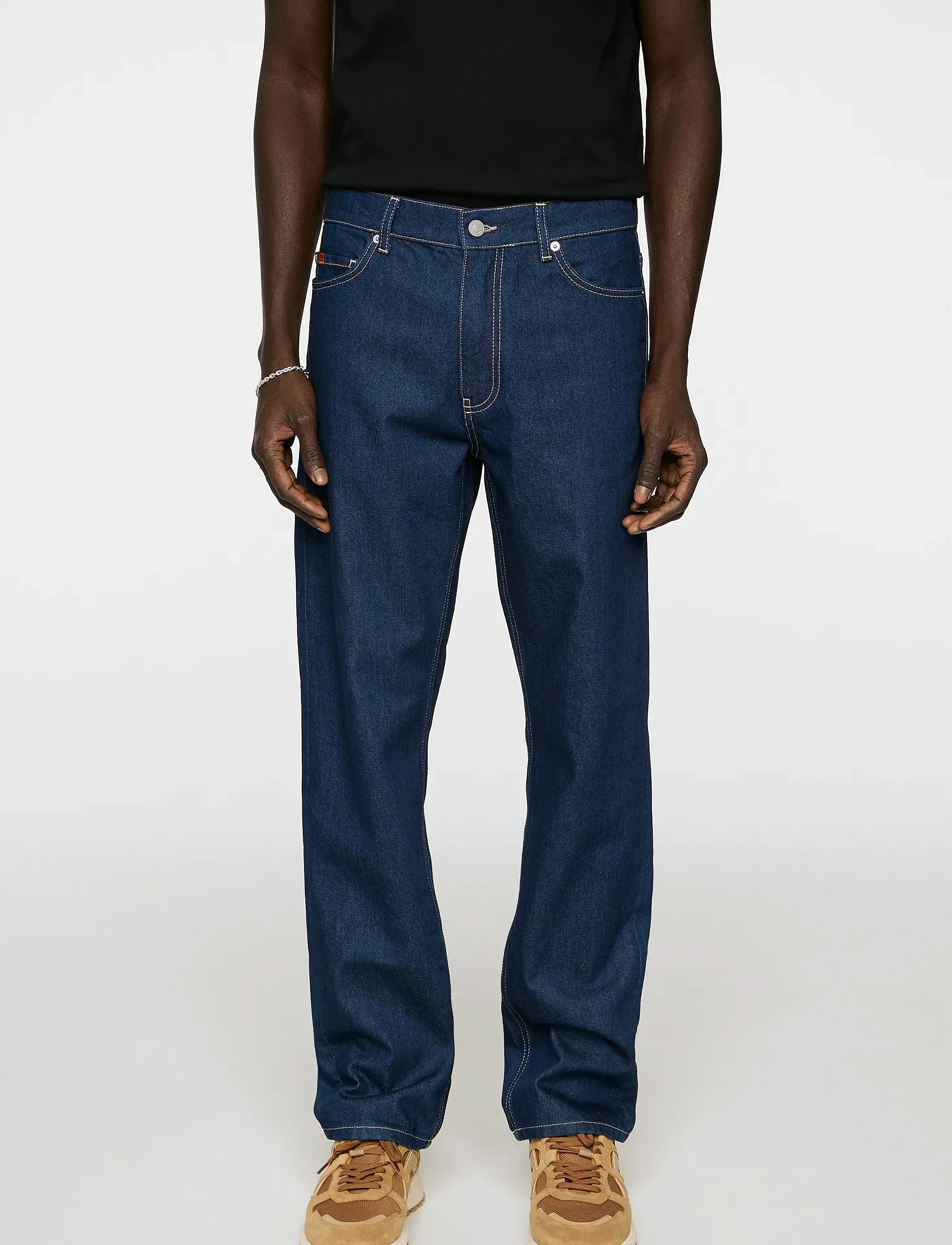 J. Lindeberg Cody Broken Reg Jeans, 32-32, Navy, Jeans > Almindelige, Herre