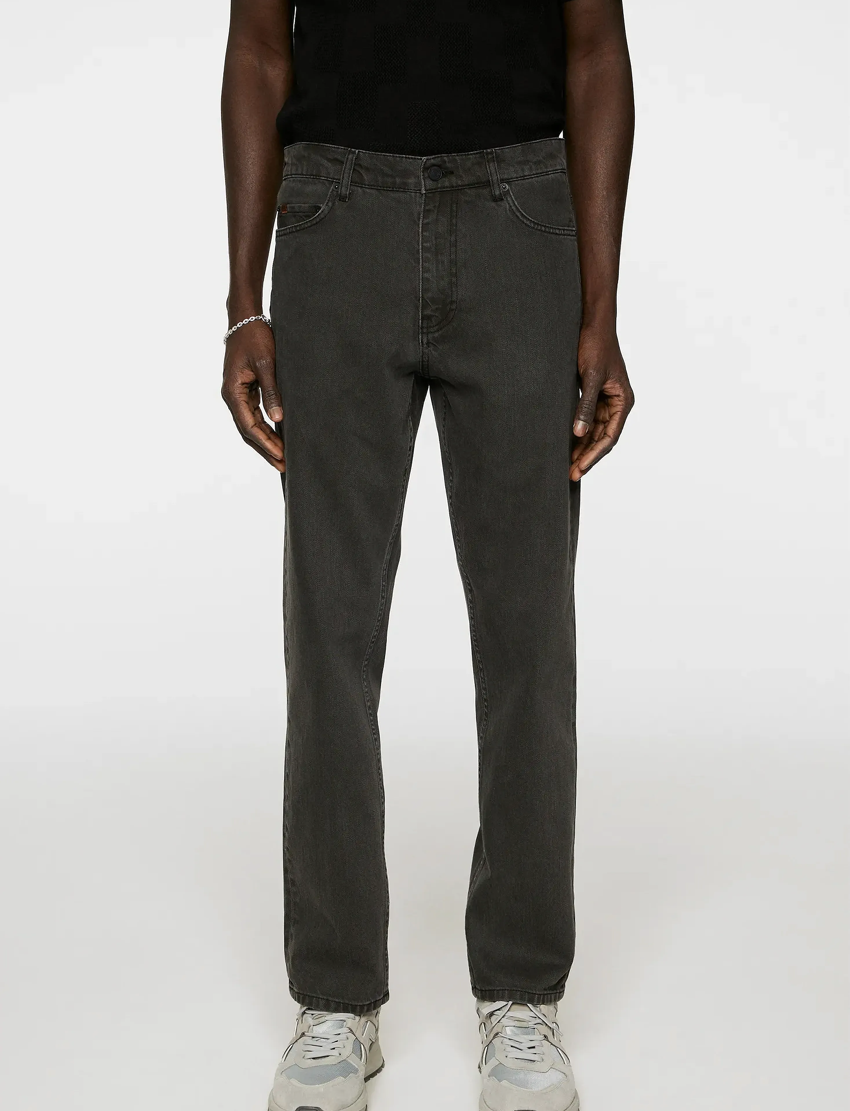 J. Lindeberg Cody Biocoat Regular Jeans, 33-34, Grau - Regular, Männerswear