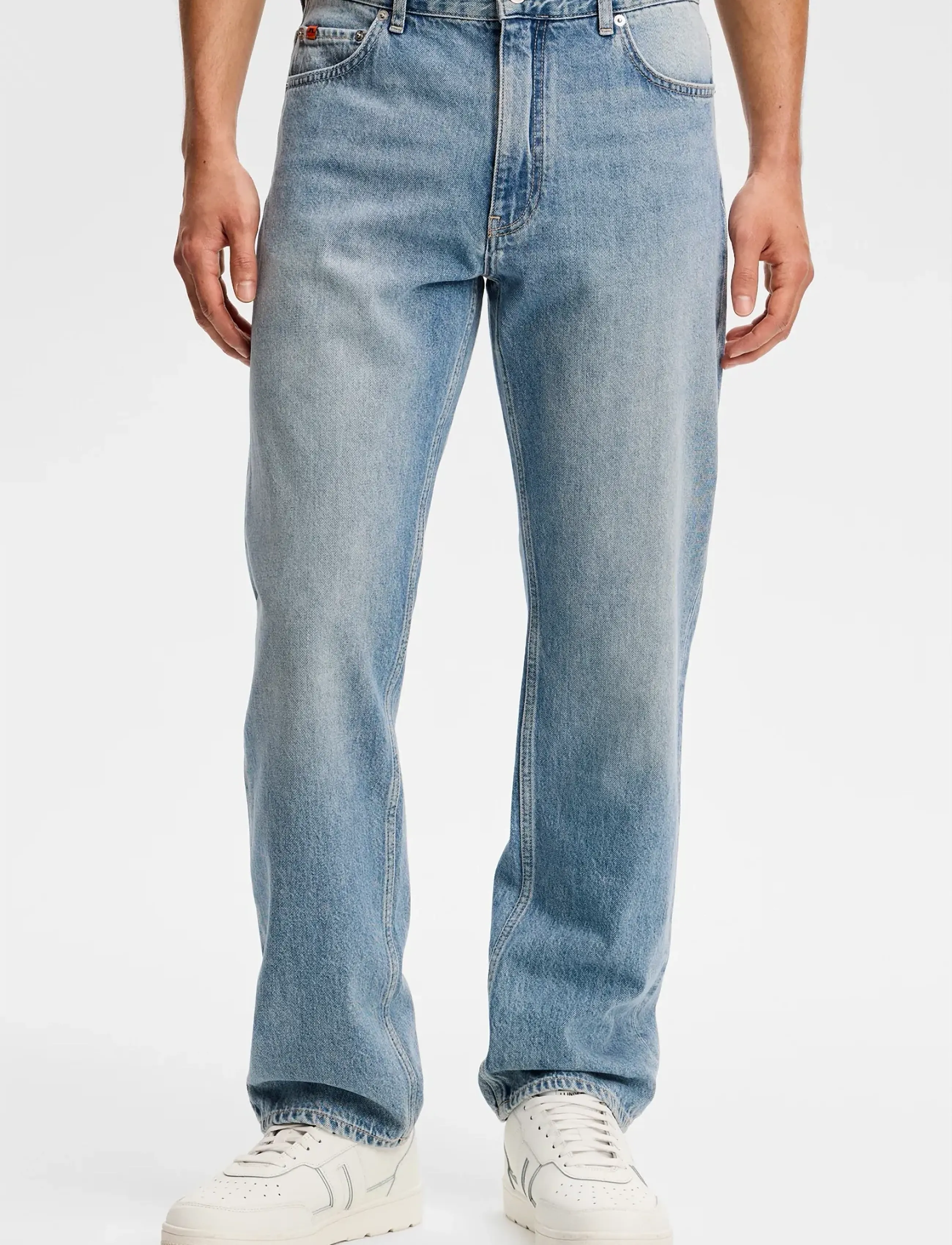 J. Lindeberg Cody Light Wash Reg Jeans, 33 x 32, Blue, Jeans > Almindelige, Herre