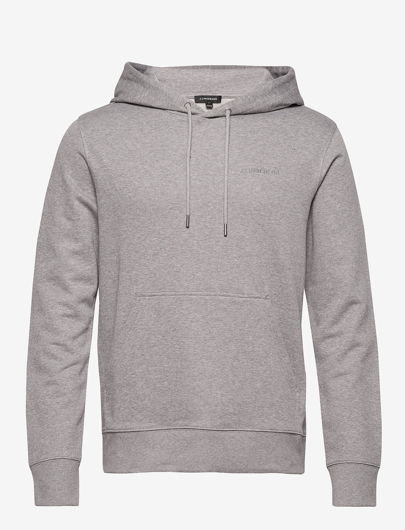 J. Lindeberg - Throw Hood-Clean sweat - grey melange - 0