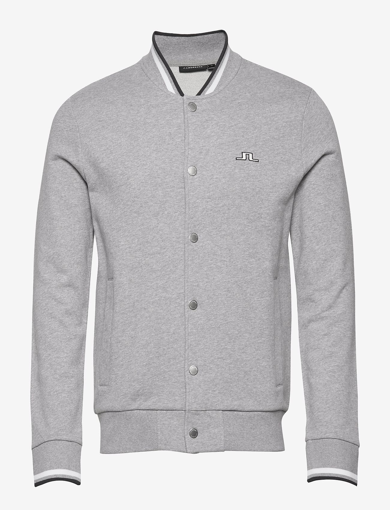 J. Lindeberg - Jasper-Ring Loop Sweat - grey melange - 0