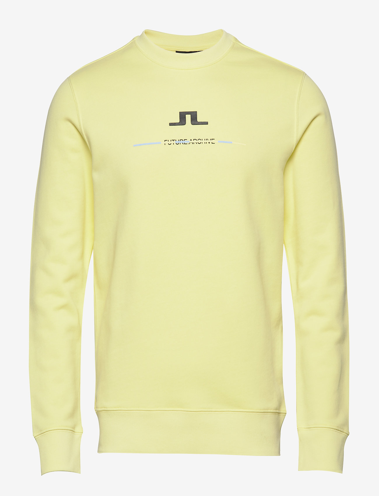 J. Lindeberg - Thrust C-Neck-Ring Loop Sweat - still yellow - 0