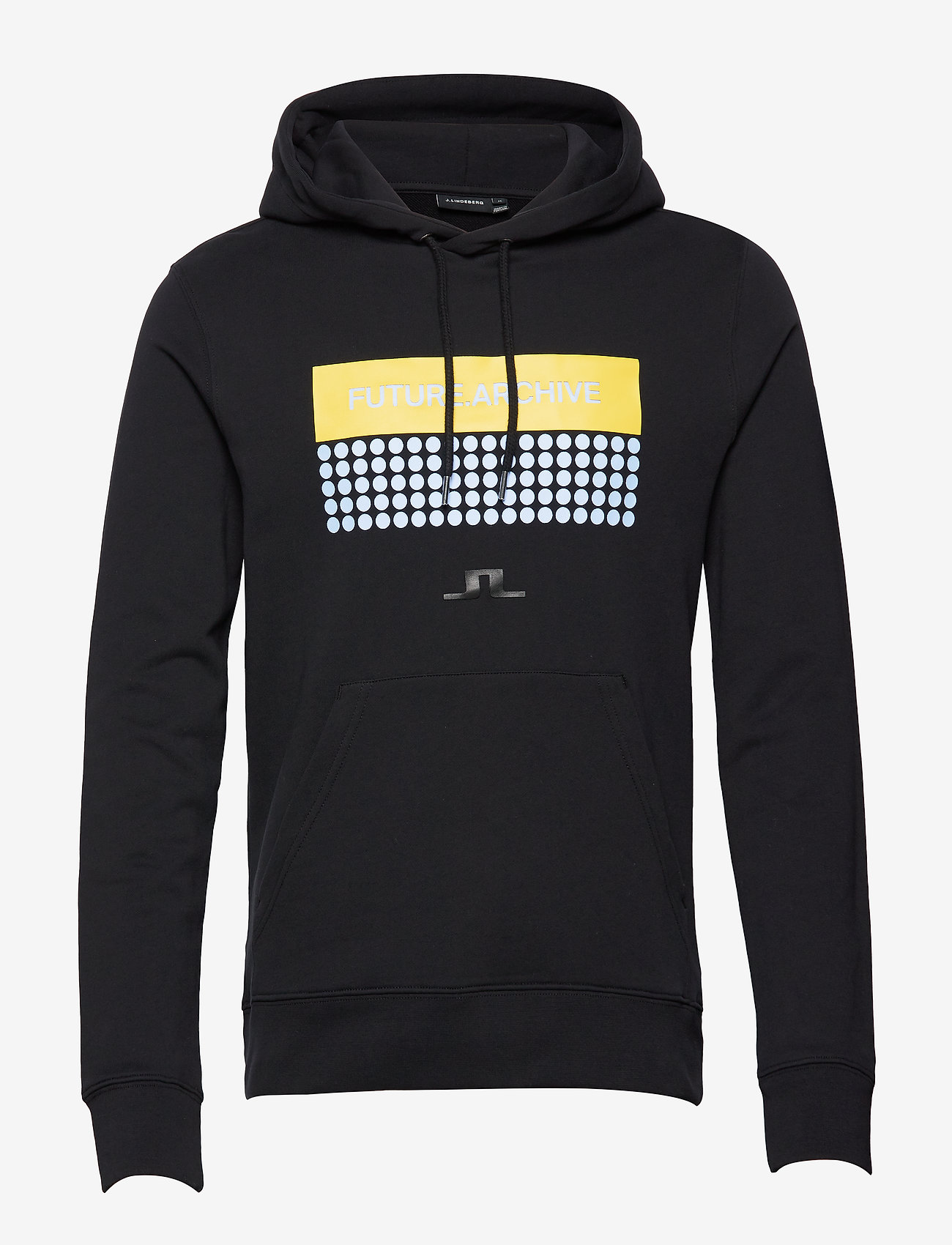 Thrust Hood-Ring Loop Sweat - BLACK