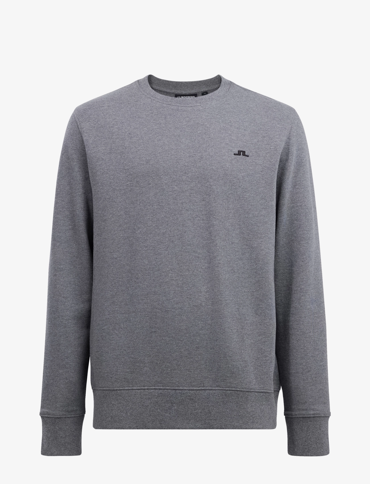 Cal Crew Neck Sweat - MID GREY MELANGE