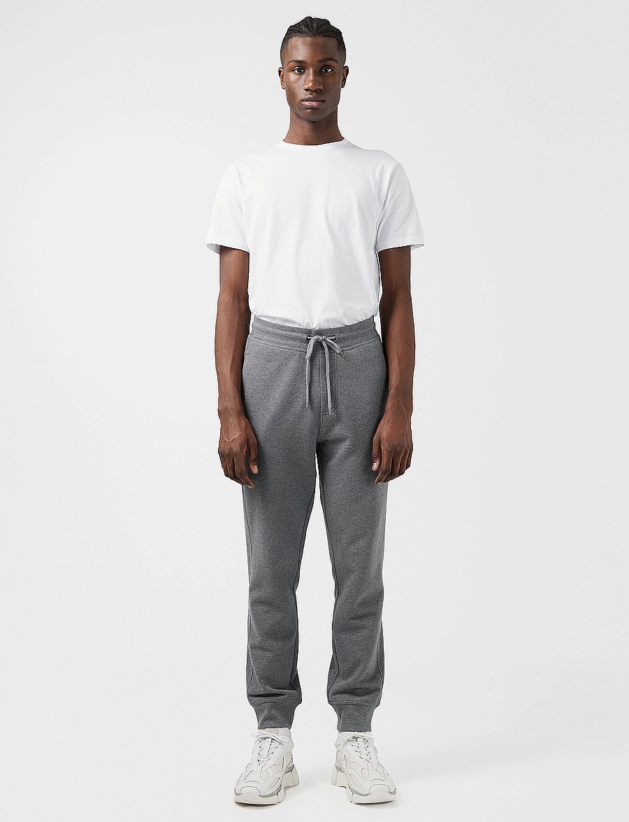 J. Lindeberg - Cal Sweat Pant - joggingbyxor - mid grey melange - 3
