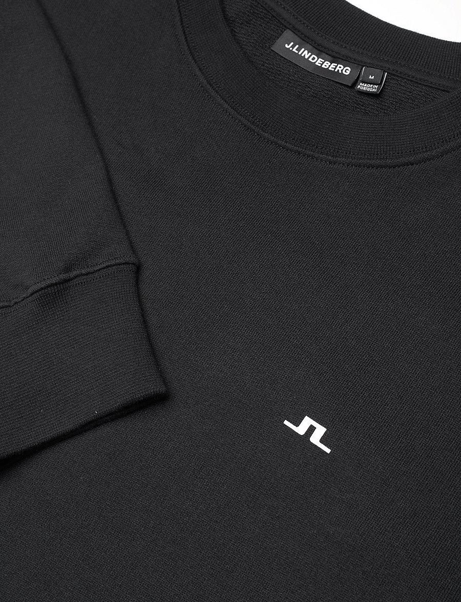 J. Lindeberg - M Crew Neck Sweat - dressipluusid - black - 2