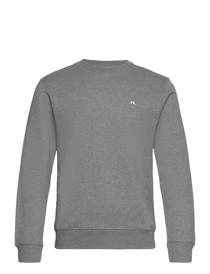 J. Lindeberg - M Crew Neck Sweat - shoppa efter tillfälle - grey melange - 0