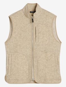 Duncan Wool Fleece Vest, J. Lindeberg