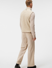 J. Lindeberg - Duncan Wool Fleece Vest - sweatshirts - oyster gray - 2