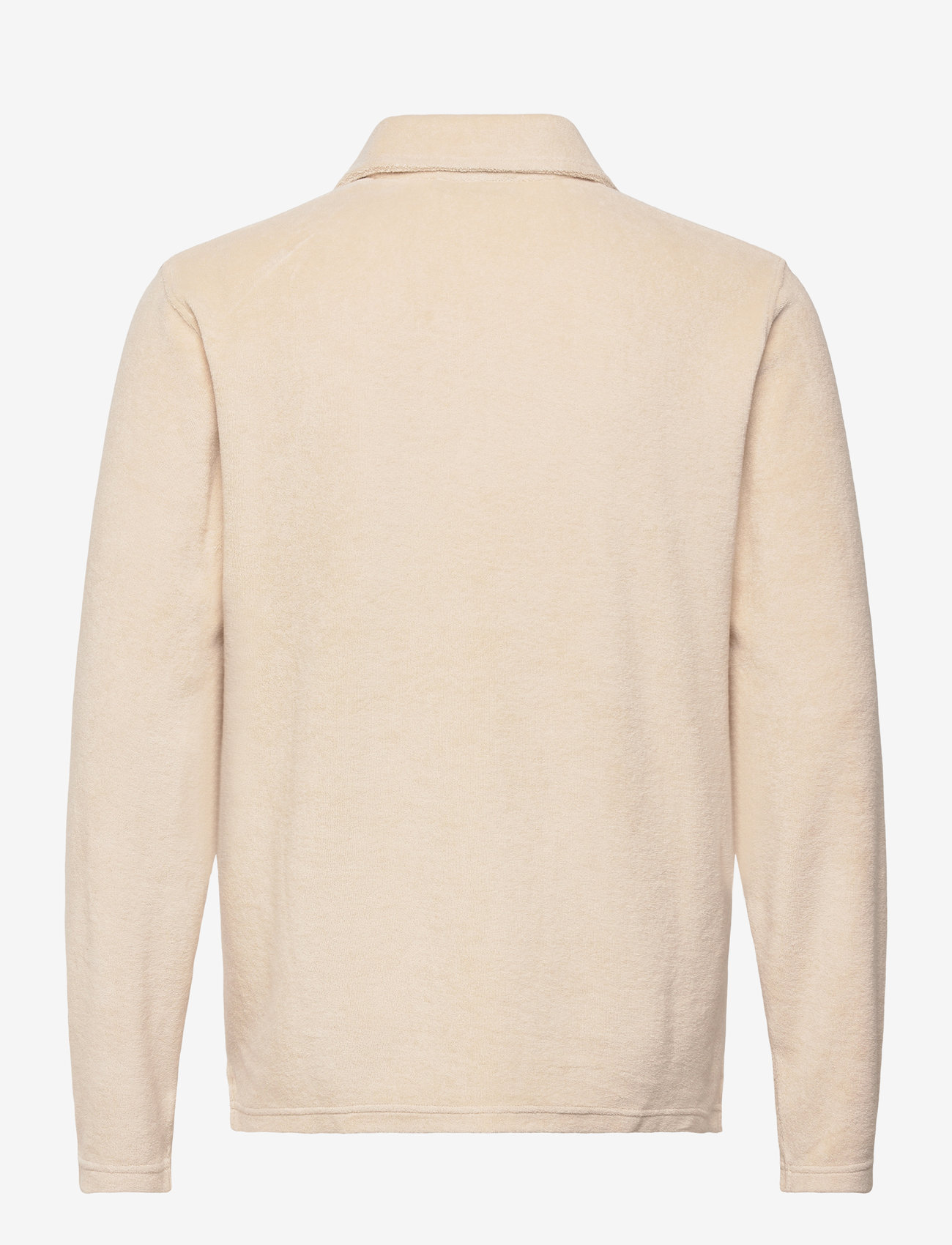 J. Lindeberg - Thomas Terry Shirt - long-sleeved knitted polos - moonbeam - 2