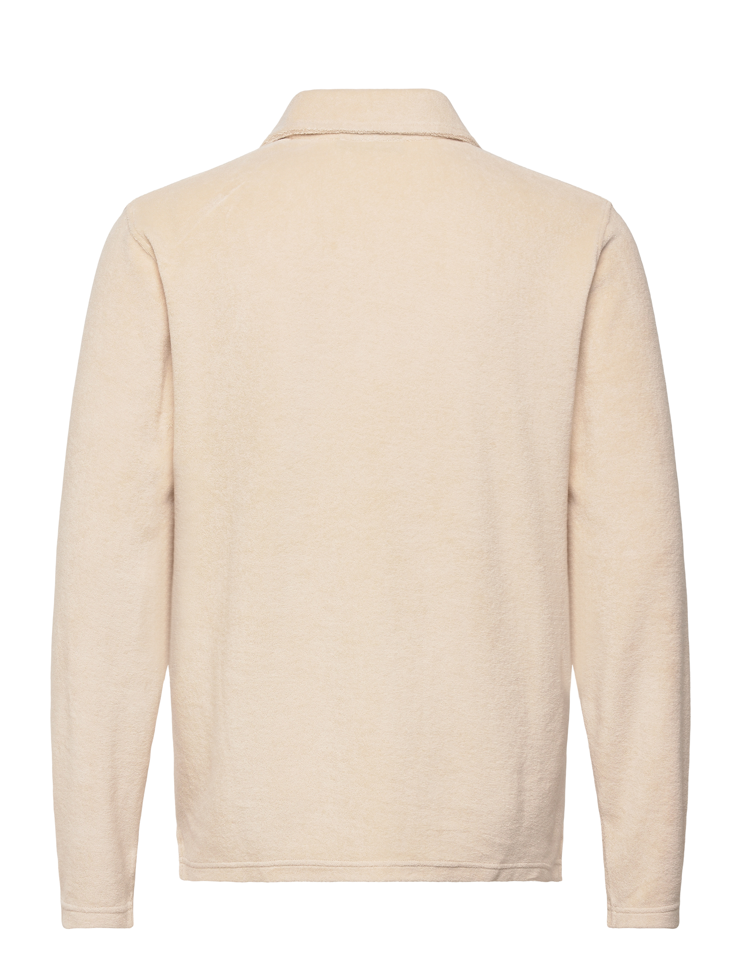J. Lindeberg - Thomas Terry Shirt - long-sleeved knitted polos - moonbeam - 2