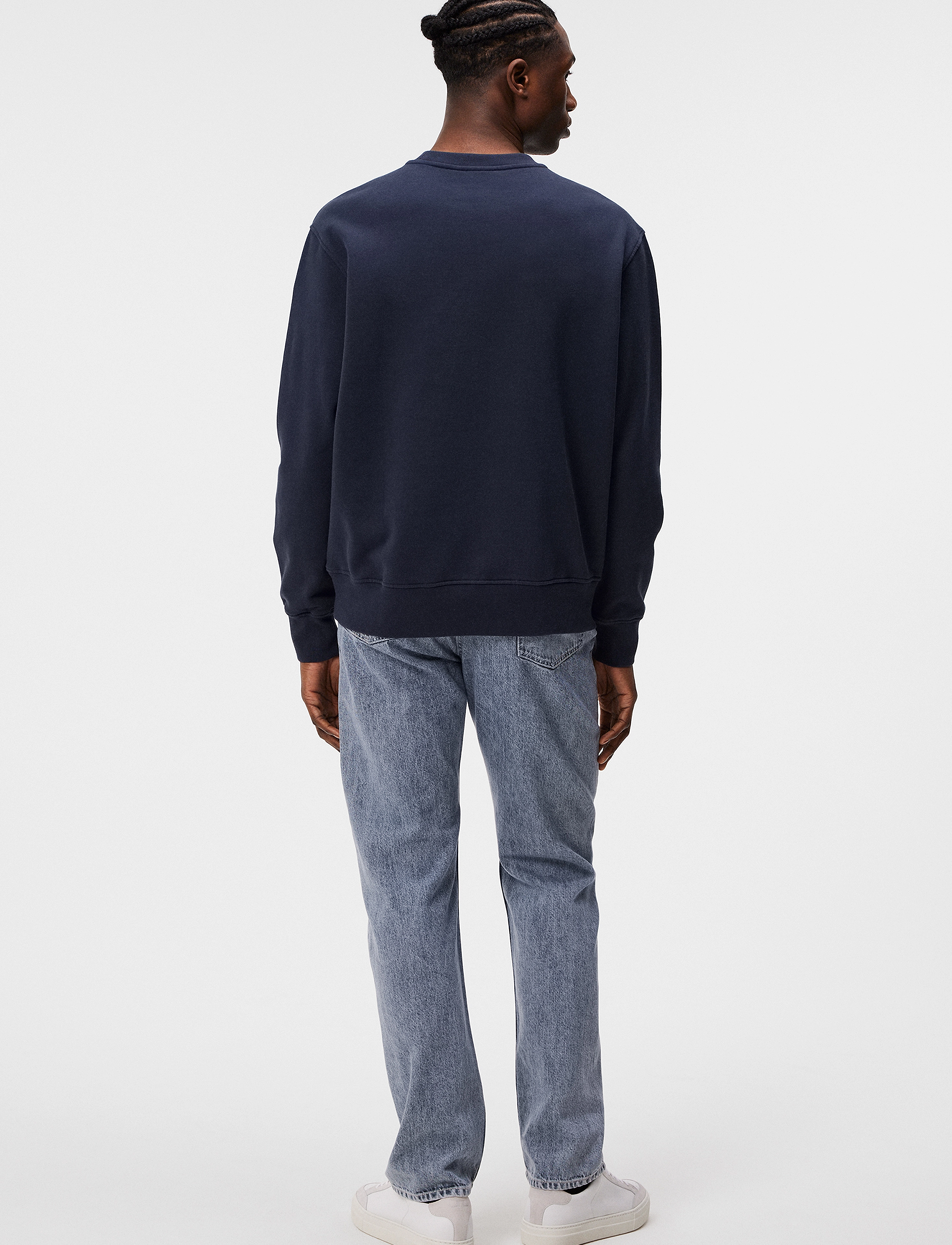 J. Lindeberg - Thorne Crew Neck - jl navy - 3