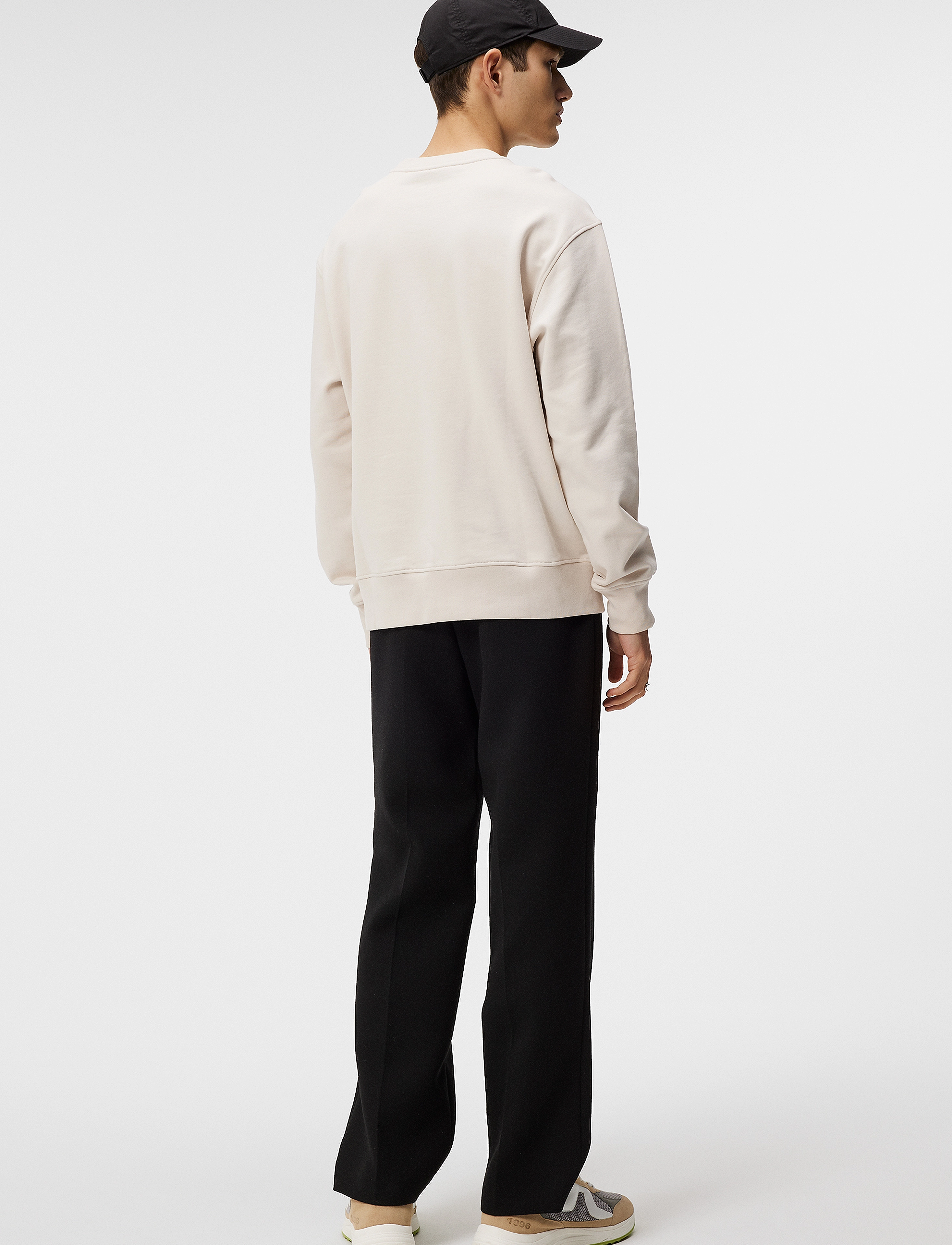 J. Lindeberg - Thorne Crew Neck - moonbeam - 3