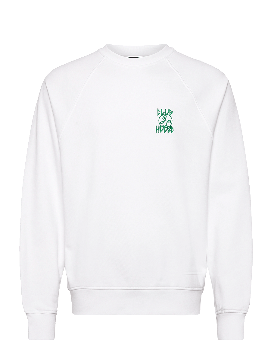 J. Lindeberg - Callan Printed Crew - dressipluusid - white - 1