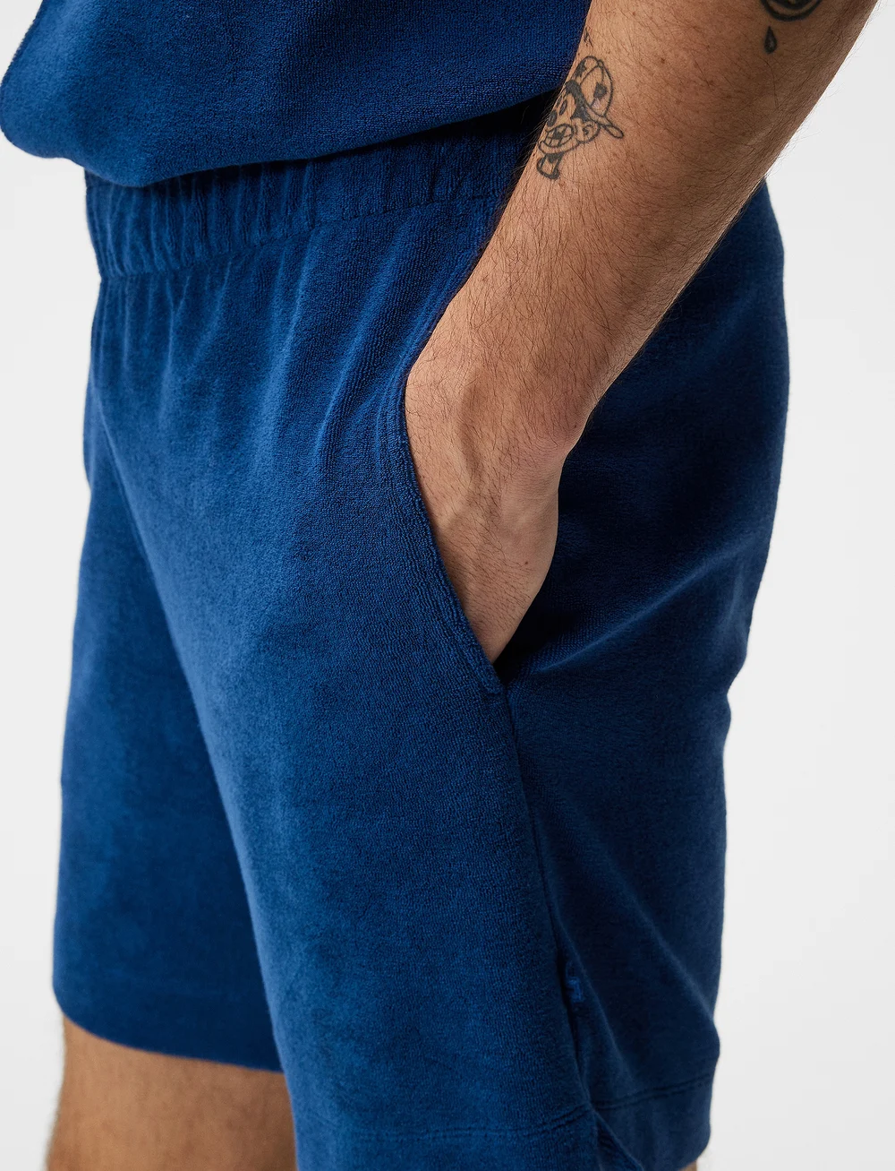 J. Lindeberg - Allan Terry Shorts - sweatshorts - estate blue - 5