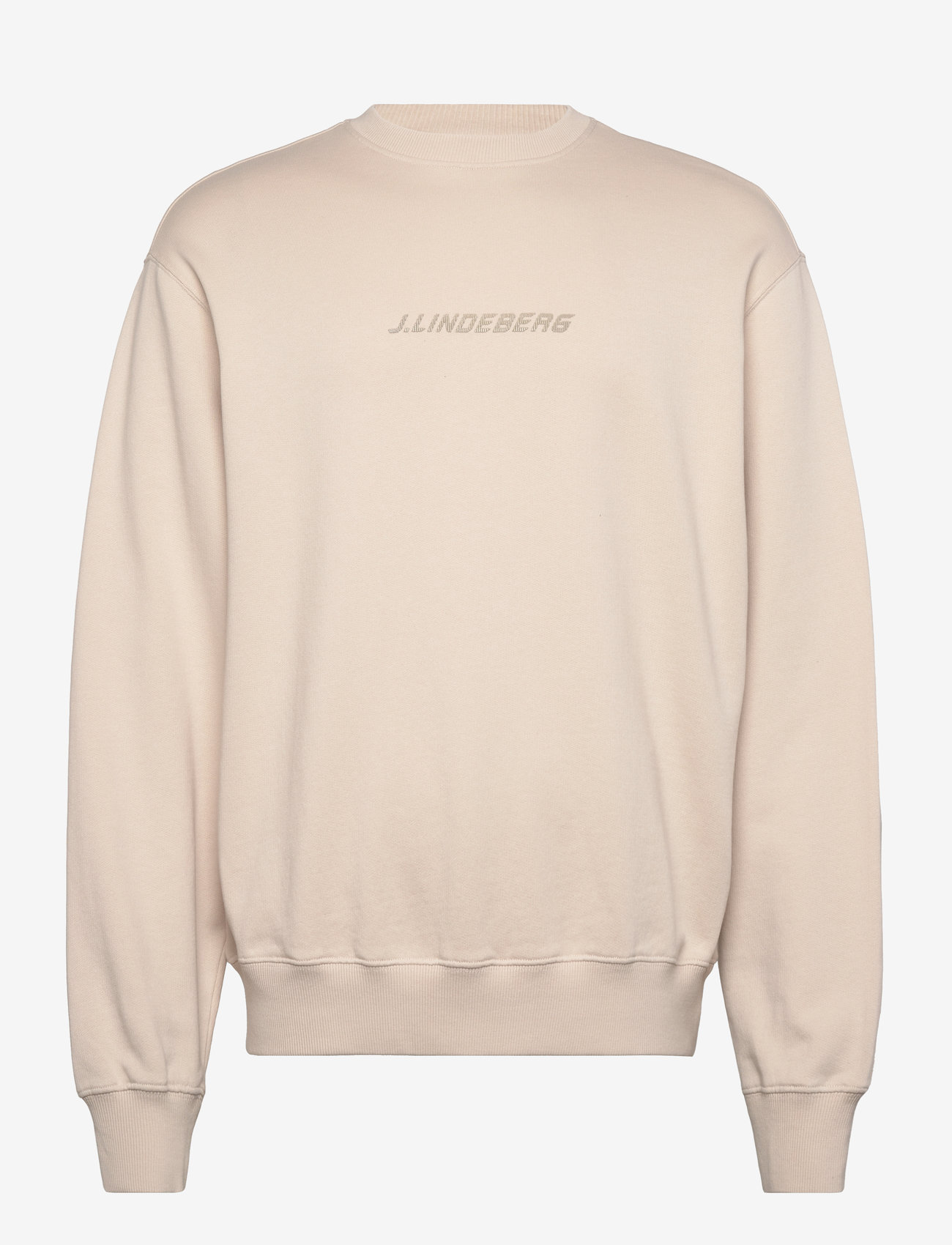 J. Lindeberg - Callan Logo Crew Neck - osta olukorra järgi - moonbeam - 1