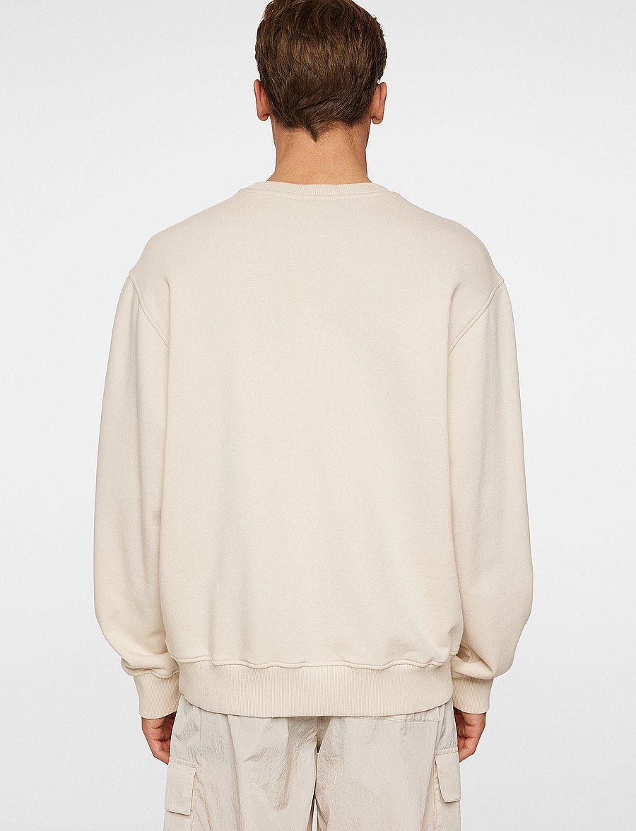 J. Lindeberg - Callan Logo Crew Neck - sweats - moonbeam - 3