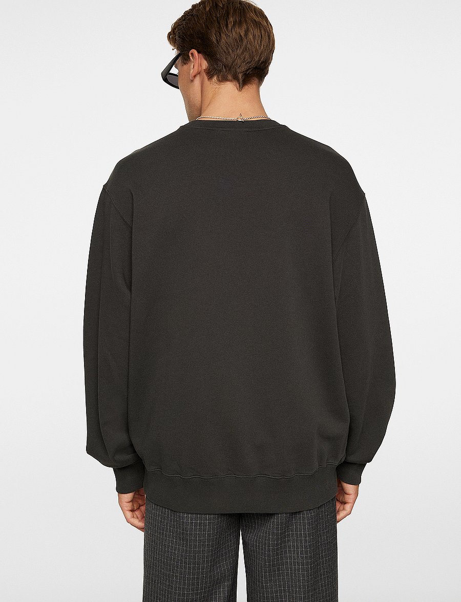 J. Lindeberg - Callan Logo Crew Neck - sweatshirts - washed black - 3