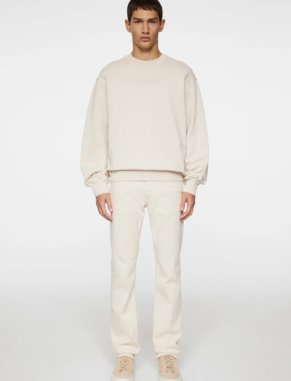 J. Lindeberg - Callan Crew Neck - shoppa efter tillfälle - moonbeam - 4