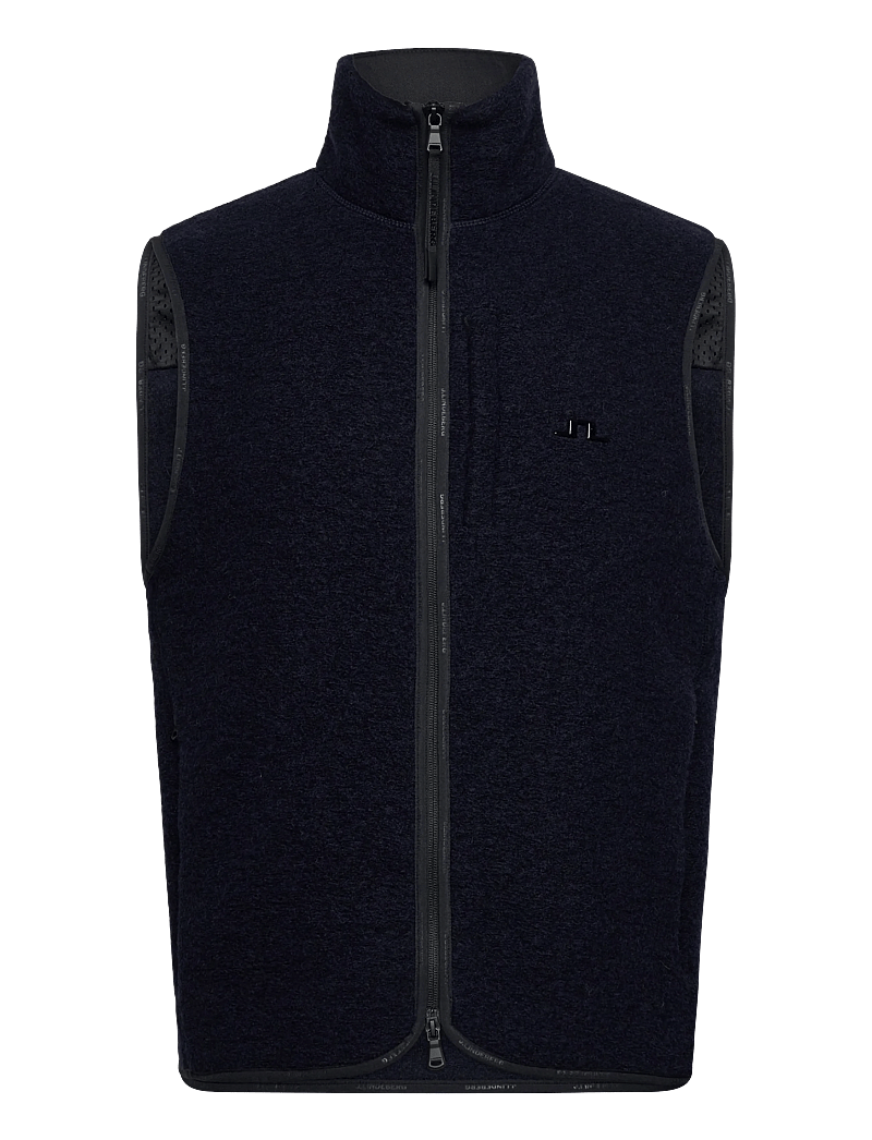 J. Lindeberg - Duncan Wool Fleece Vest - westen - jl navy - 1