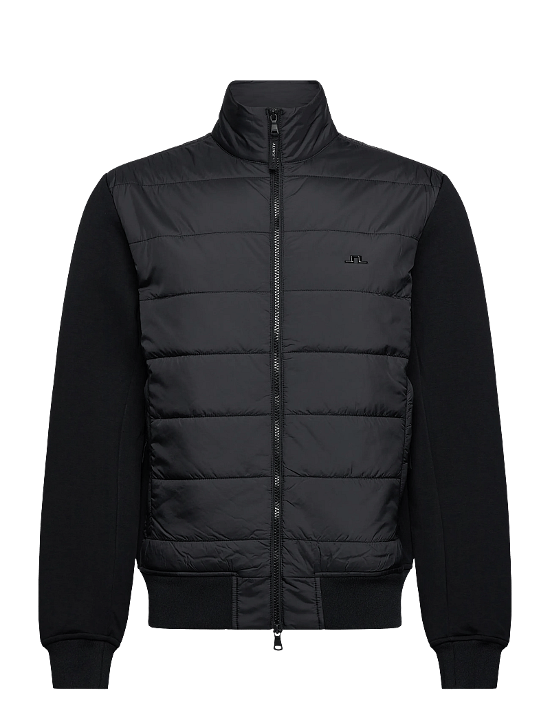 J. Lindeberg - Stephen Hybrid Zip Jacket - hybrid-jacken - black - 1