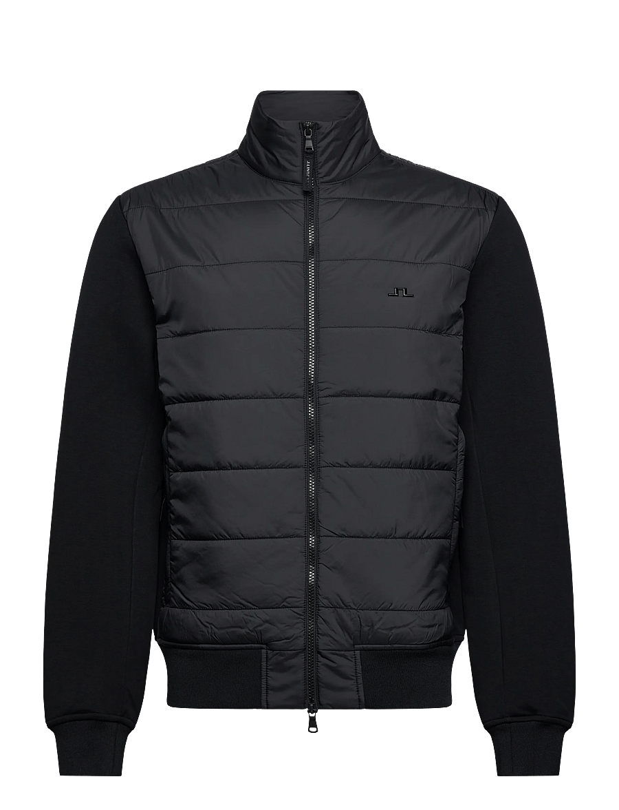 J. Lindeberg - Stephen Hybrid Zip Jacket - black - 1