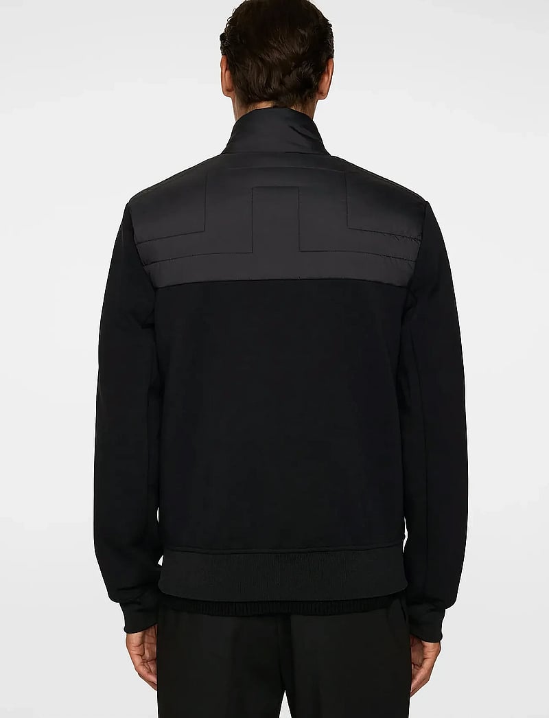 J. Lindeberg - Stephen Hybrid Zip Jacket - hybrid-jacken - black - 3