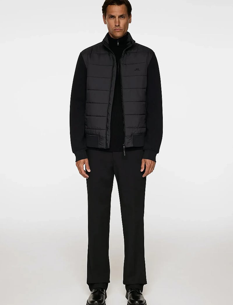 J. Lindeberg - Stephen Hybrid Zip Jacket - hybrid-jacken - black - 4