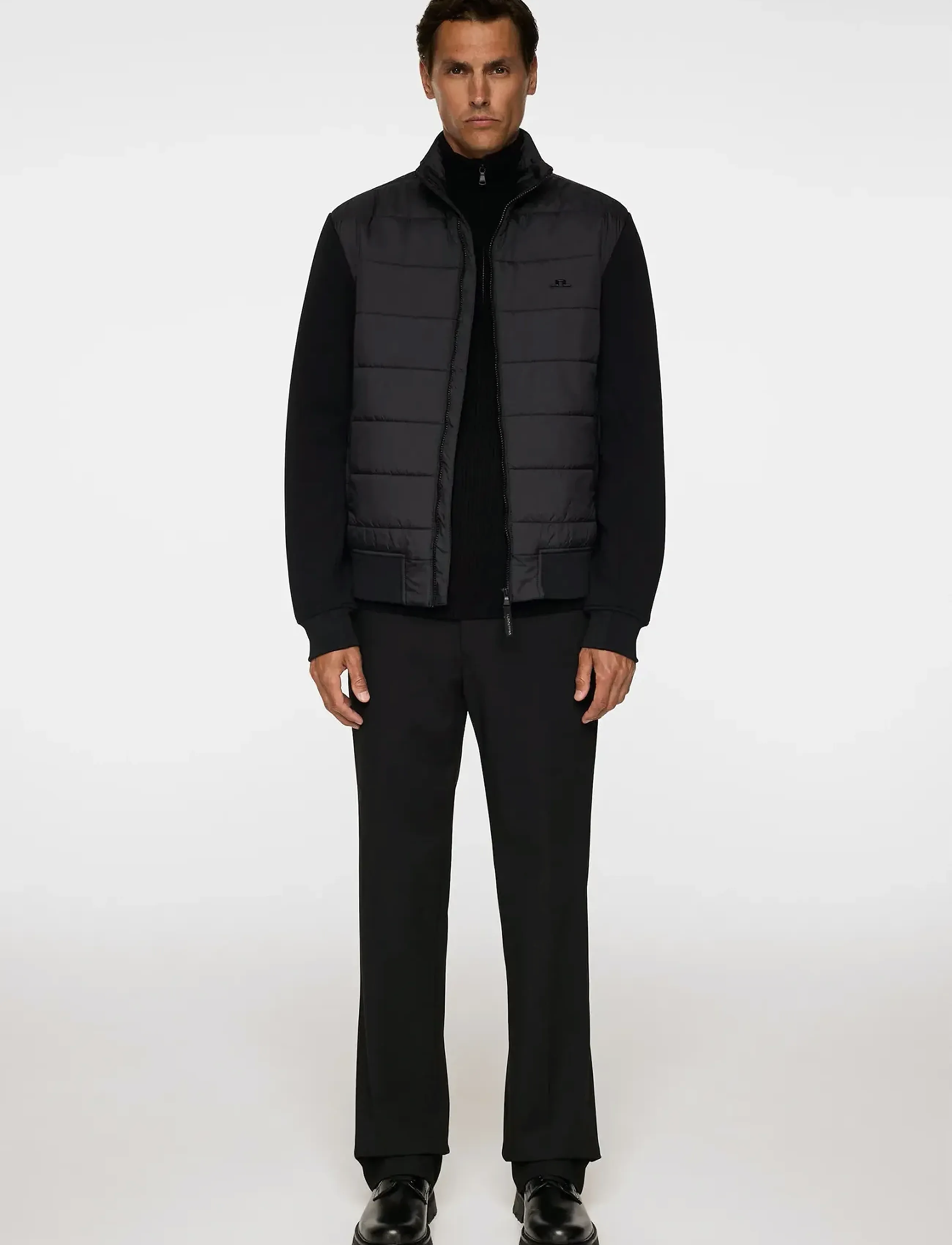 J. Lindeberg - Stephen Hybrid Zip Jacket - black - 4